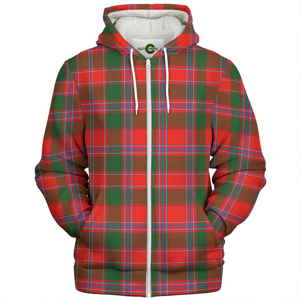 Dalzell Clan Badge Tartan Sherpa Hoodie