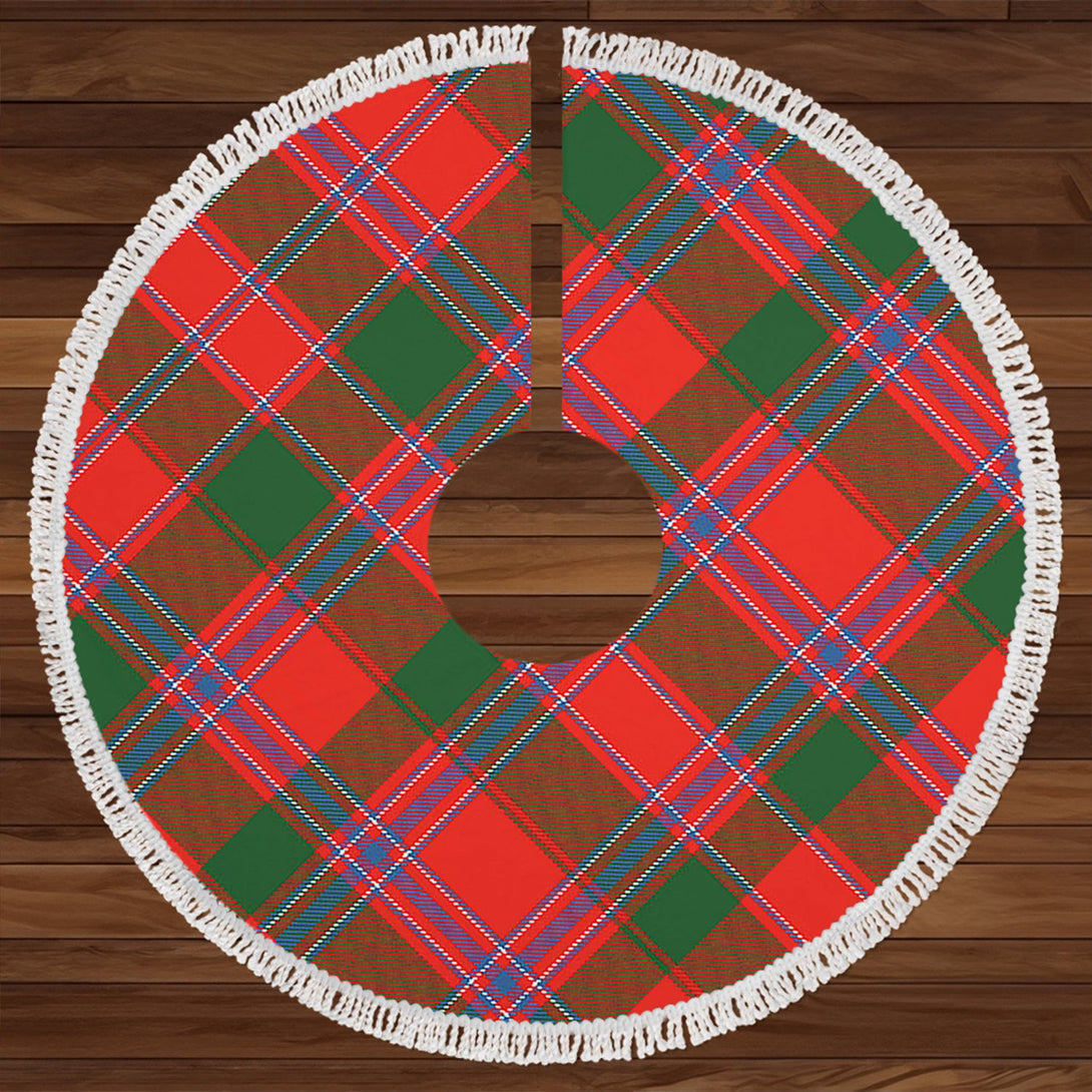 Dalzell Clan Badge Tartan Christmas Tree Skirt