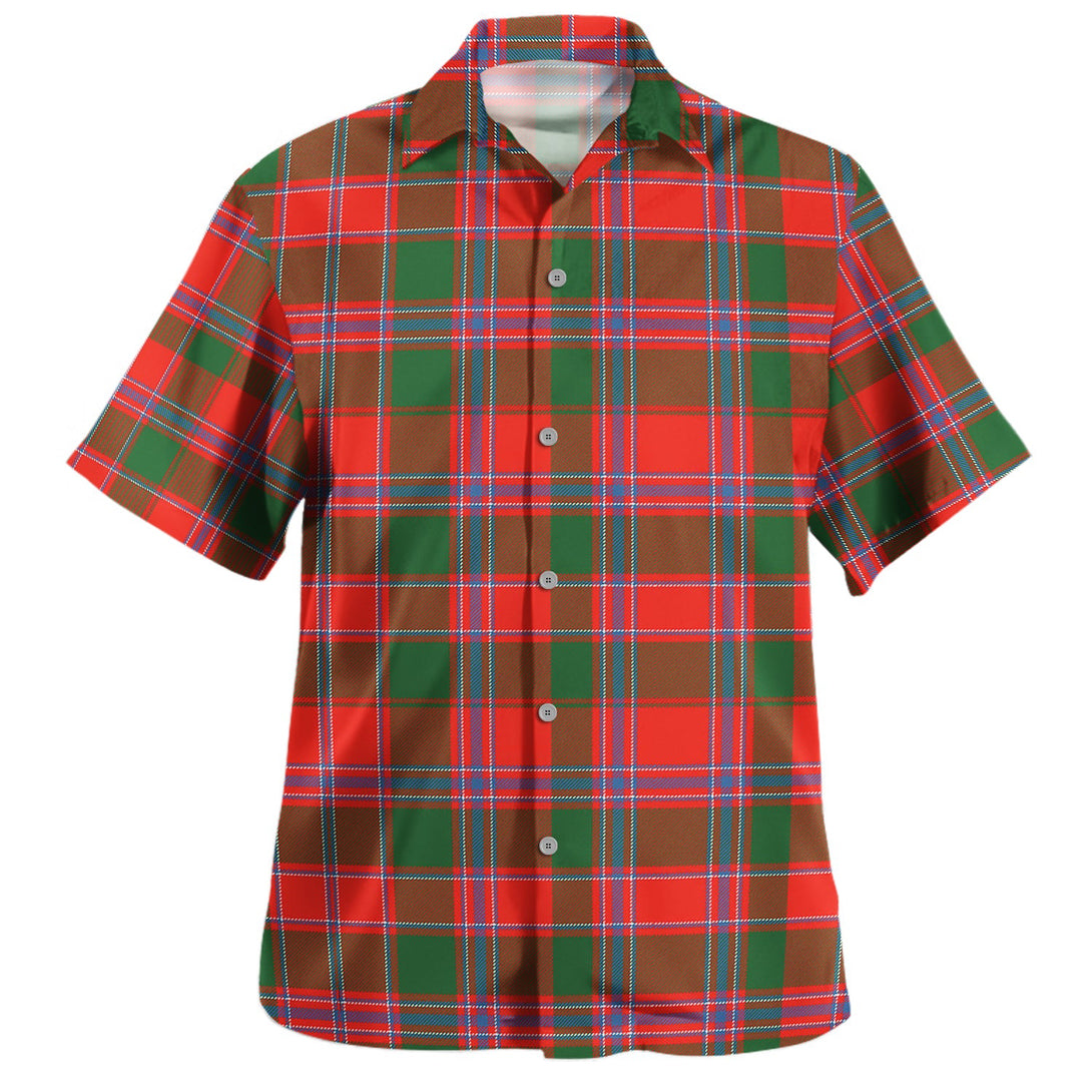 Dalzell Clan Badge Tartan Hawaiian Shirt