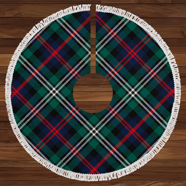 Davidson Double Modern Tartan Christmas Tree Skirt