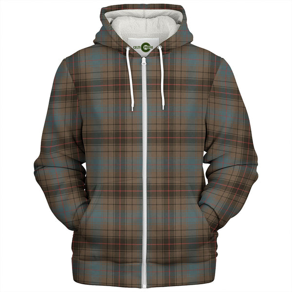 Davidson (Vestiarium Scoticum) Weathered Tartan Sherpa Hoodie