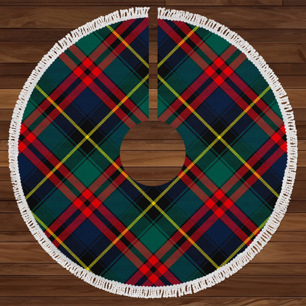 Deas Modern Clan Badge Tartan Christmas Tree Skirt