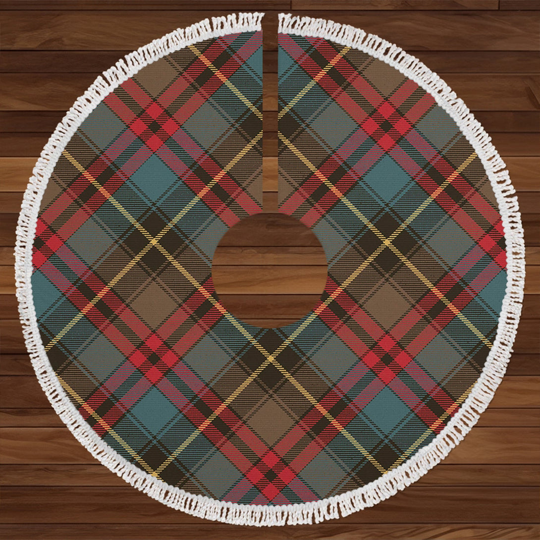 Deas Weathered Clan Badge Tartan Christmas Tree Skirt