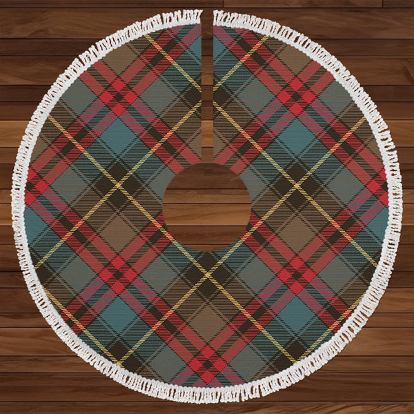 Deas Weathered Clan Badge Tartan Christmas Tree Skirt