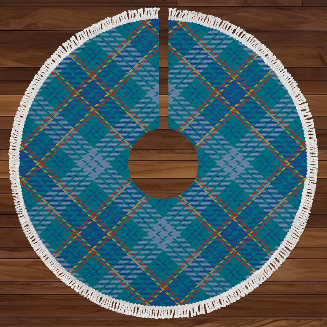 Dempster Ancient Clan Badge Tartan Christmas Tree Skirt