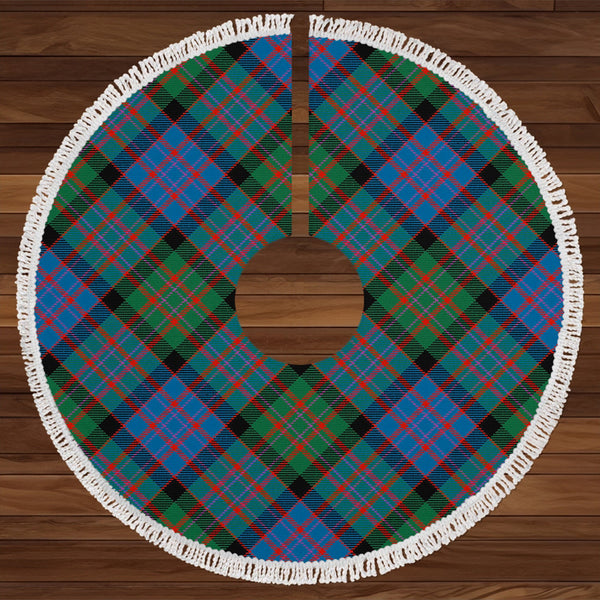 Denovan Ancient Tartan Christmas Tree Skirt