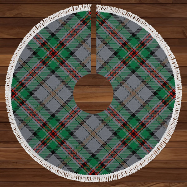 Dinwoodie Ancient Clan Badge Tartan Christmas Tree Skirt