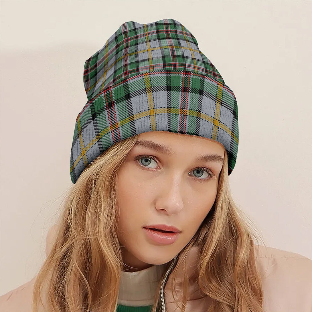 Dinwoodie Modern Clan Badge Tartan Knitted Beanie