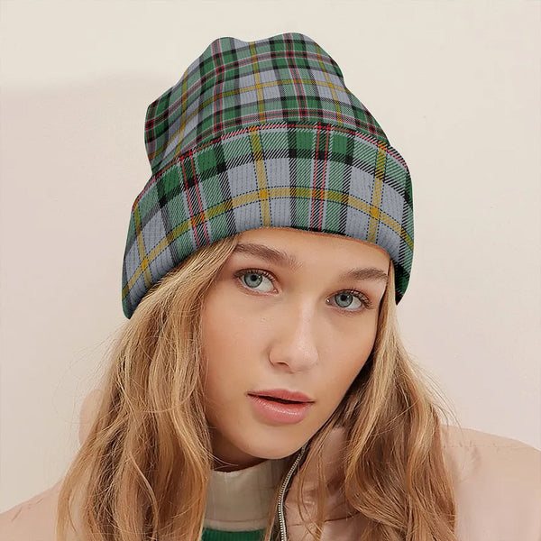 Dinwoodie Modern Clan Badge Tartan Knitted Beanie