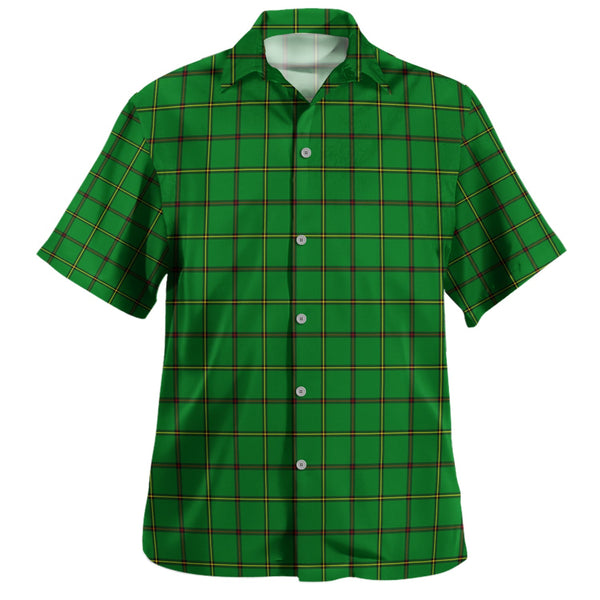 Don (Tribe of Mar) Clan Badge Tartan Hawaiian Shirt