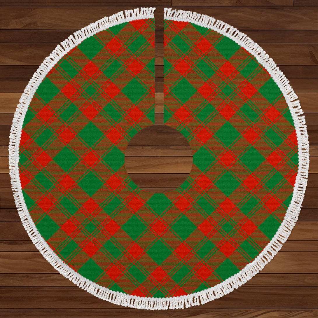 Donachie Ancient Clan Badge Tartan Christmas Tree Skirt