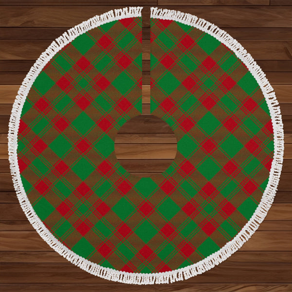 Donachie Modern Clan Badge Tartan Christmas Tree Skirt