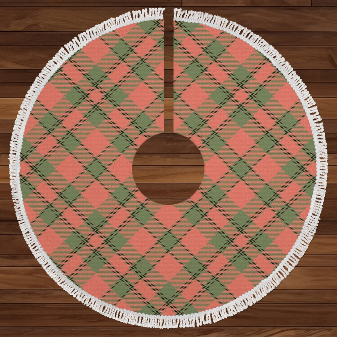 Donachie of Brockloch Hunting Weathered Clan Badge Tartan Christmas Tree Skirt