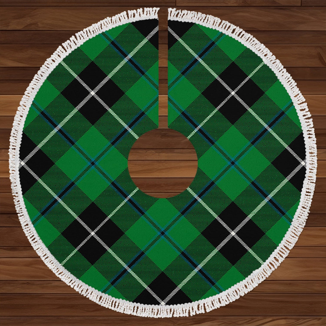 Douglas Ancient Clan Badge Tartan Christmas Tree Skirt