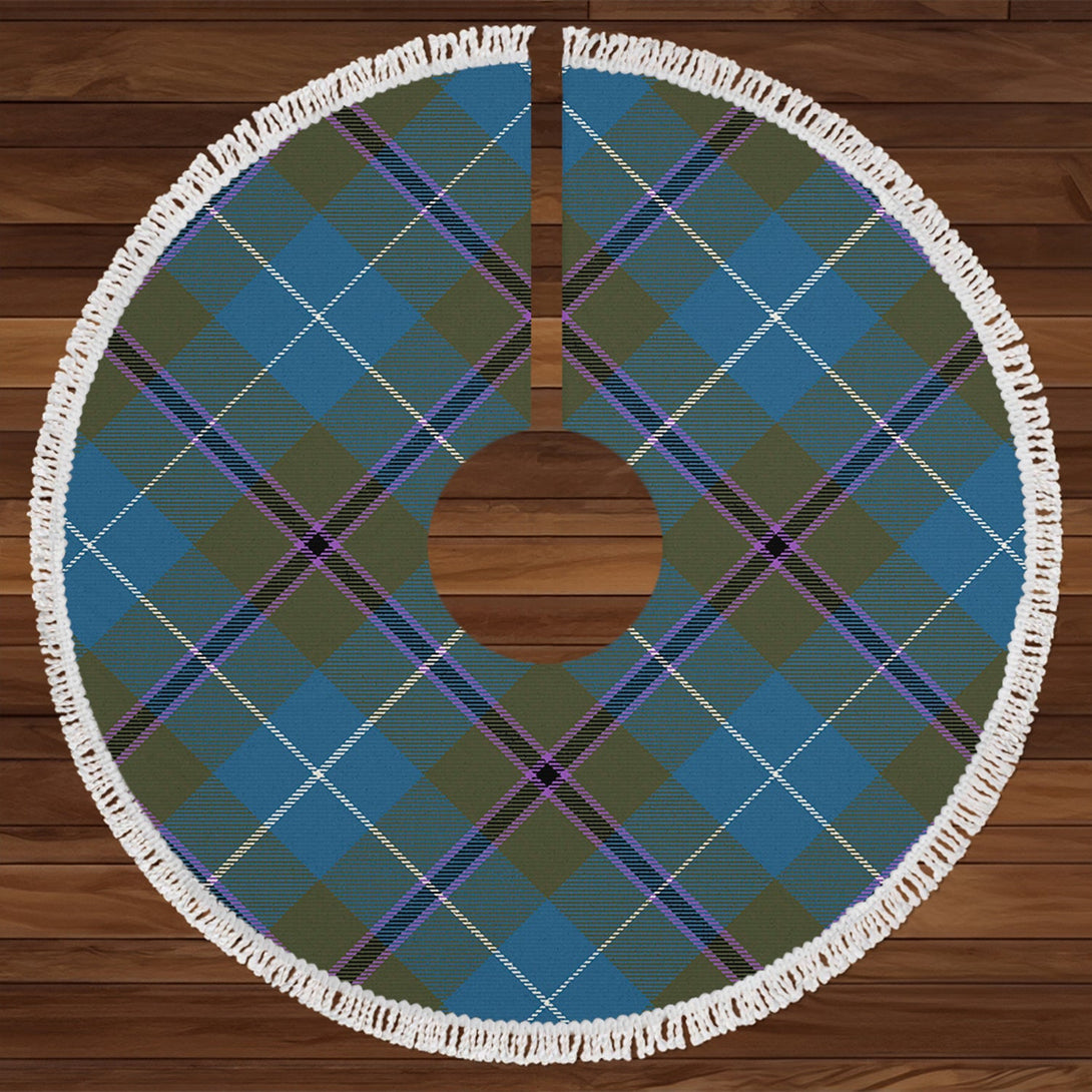 Douglas Green Ancient Tartan Christmas Tree Skirt