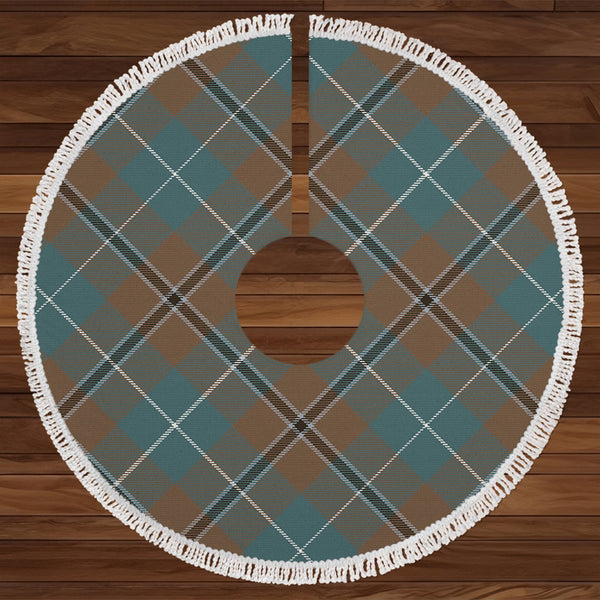 Douglas Green Weathered Tartan Christmas Tree Skirt