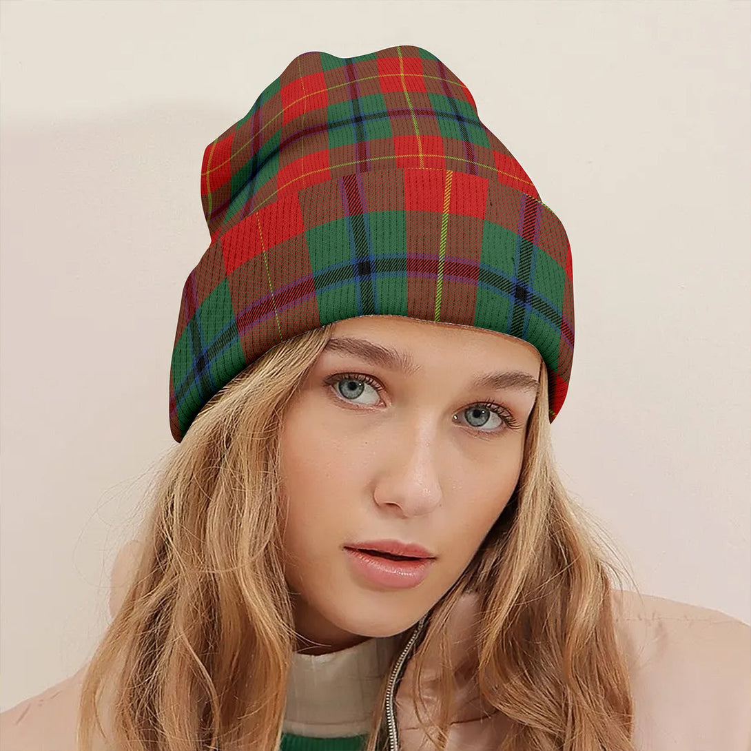 Douglas of Roxburgh Modern Clan Badge Tartan Knitted Beanie