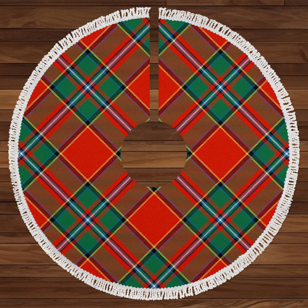 Drummond Ancient Clan Badge Tartan Christmas Tree Skirt