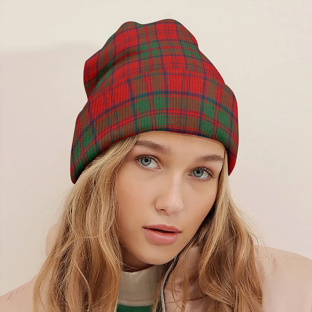 Drummond Grant Modern Tartan Knitted Beanie