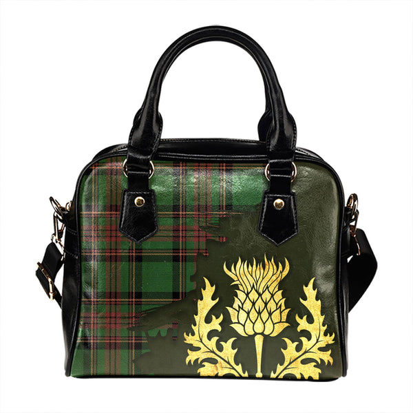 Dryfe Ancient Tartan Shoulder Handbag Thistle Oldest Style