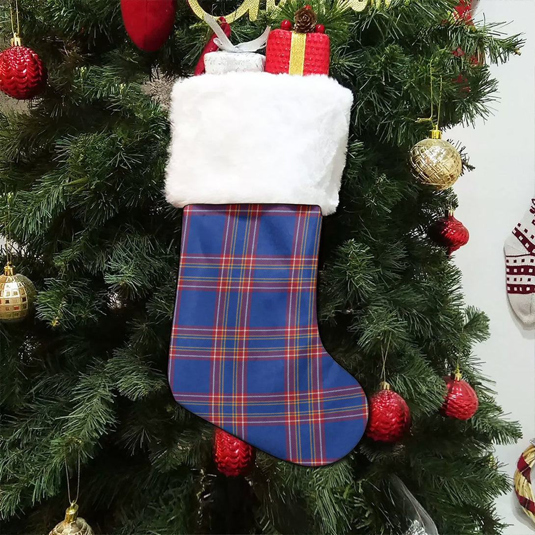 Duke of York Modern Tartan Christmas Stocking