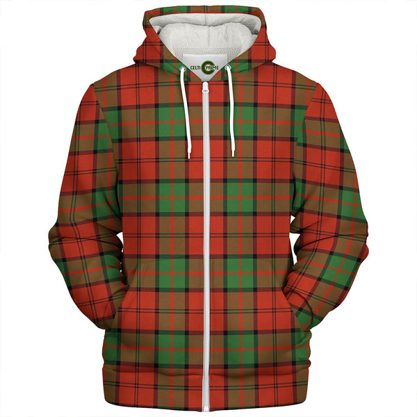 Dunbar Ancient Clan Badge Tartan Sherpa Hoodie