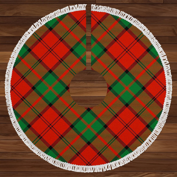 Dunbar Ancient Clan Badge Tartan Christmas Tree Skirt