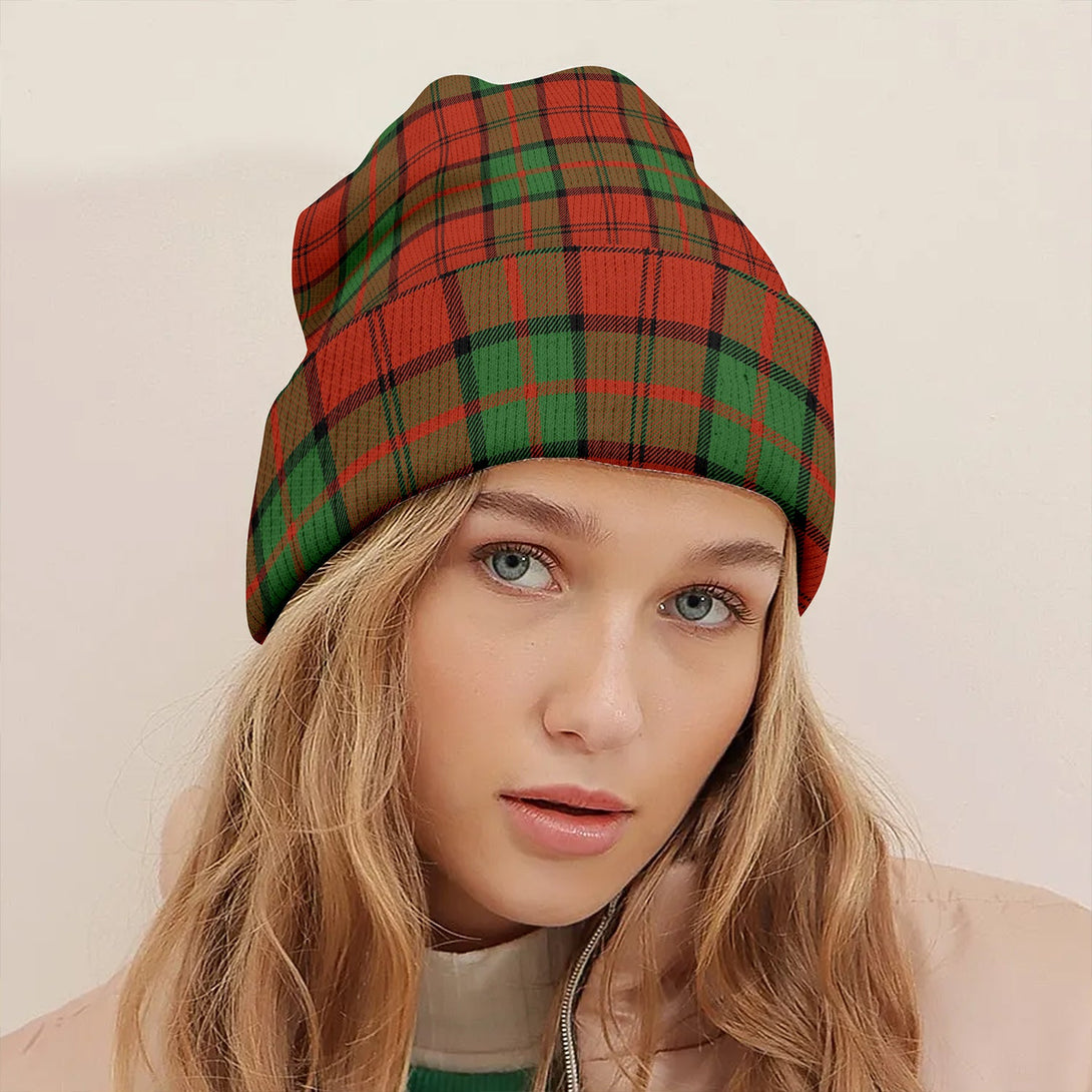 Dunbar Ancient Clan Badge Tartan Knitted Beanie