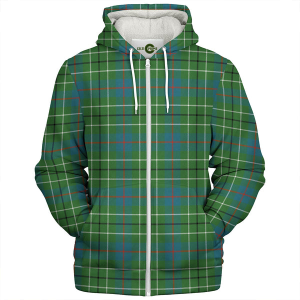 Duncan Ancient Clan Badge Tartan Sherpa Hoodie