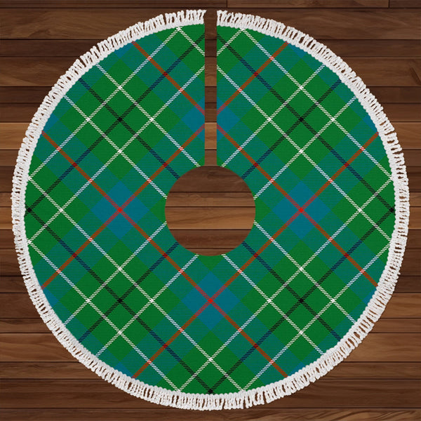 Duncan Ancient Clan Badge Tartan Christmas Tree Skirt