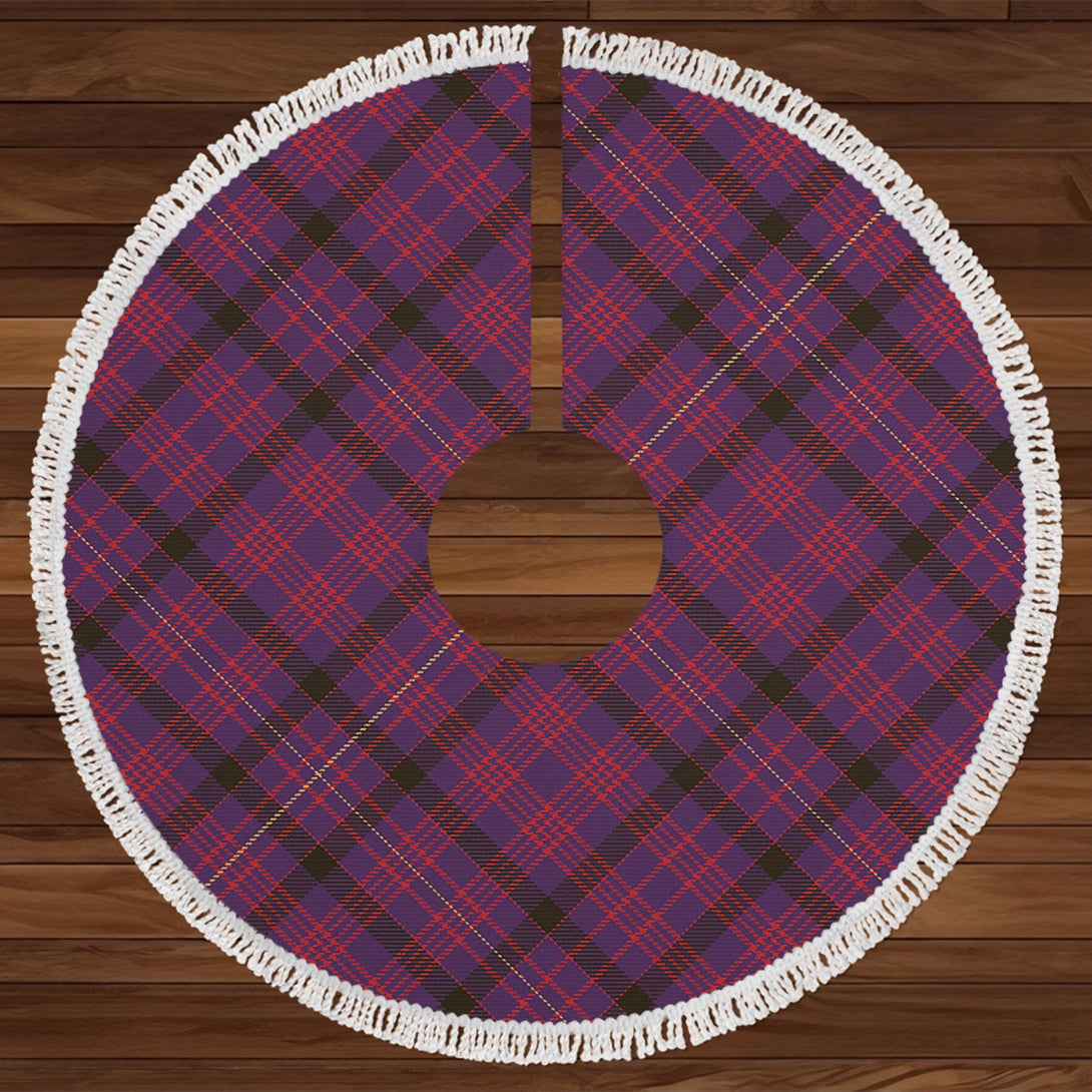 Dundonald Weathered Tartan Christmas Tree Skirt