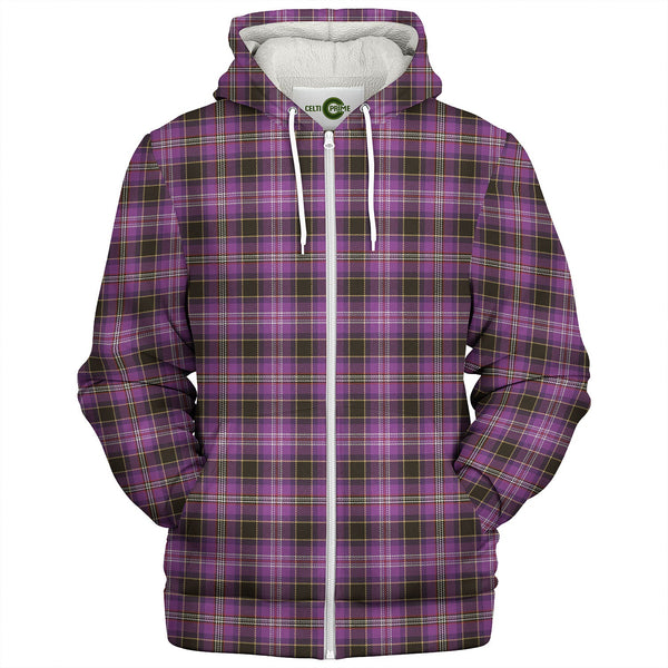 Dunlop 2 Weathered Tartan Sherpa Hoodie