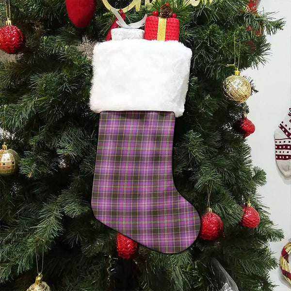 Dunlop 2 Weathered Tartan Christmas Stocking