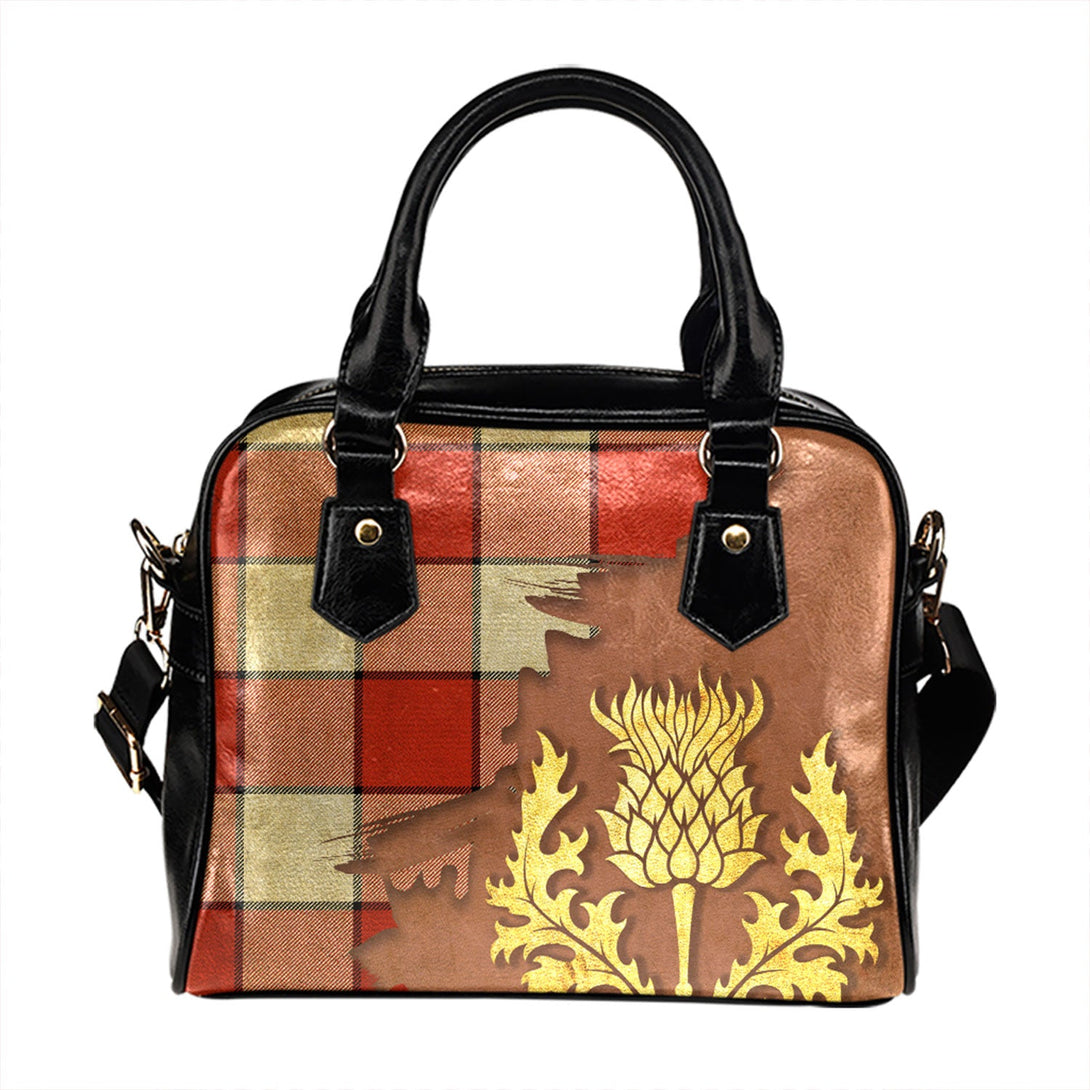 Dunmore Ancient Tartan Shoulder Handbag Thistle Oldest Style