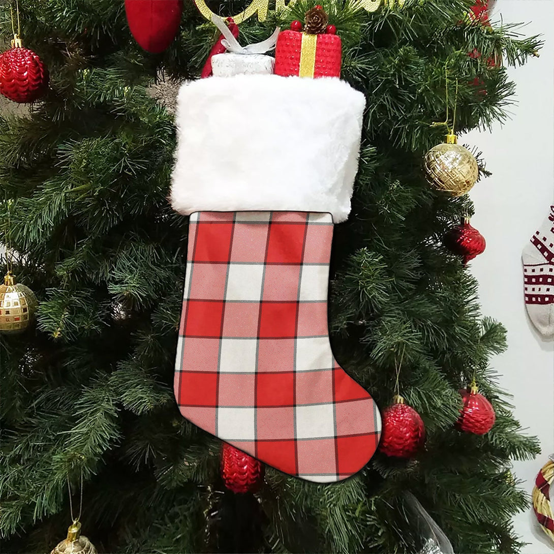 Dunmore Modern Tartan Christmas Stocking