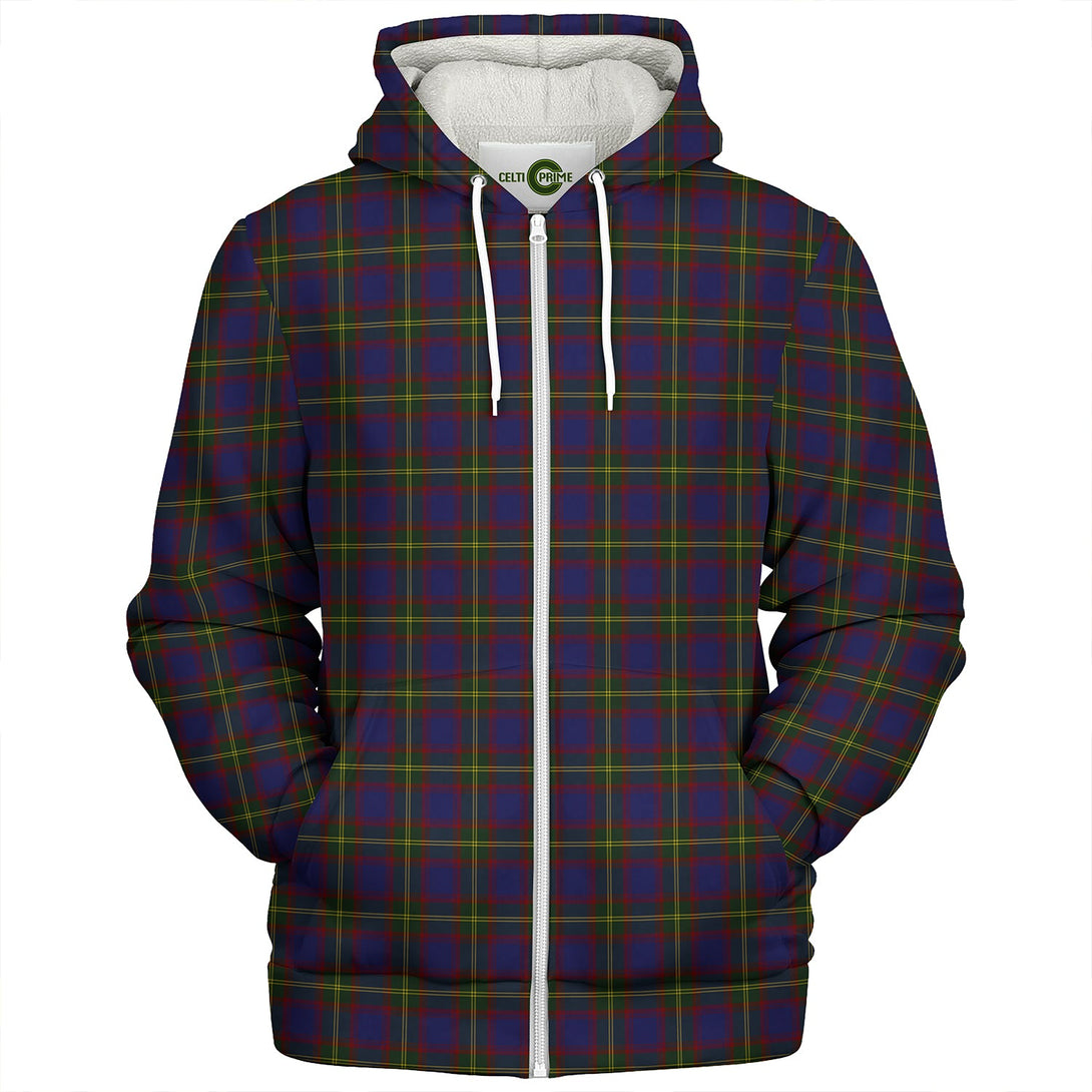 Durie Clan Badge Tartan Sherpa Hoodie