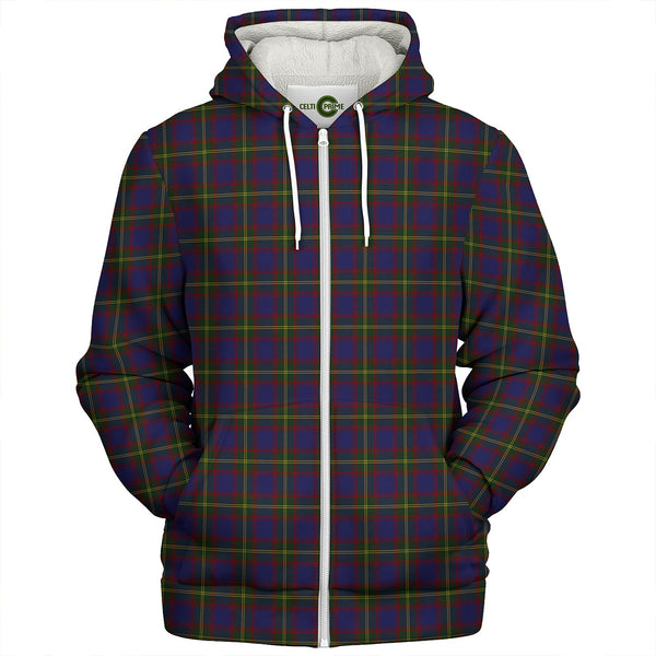 Durie Clan Badge Tartan Sherpa Hoodie