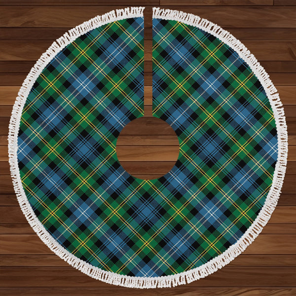 Dyce Ancient Clan Badge Tartan Christmas Tree Skirt