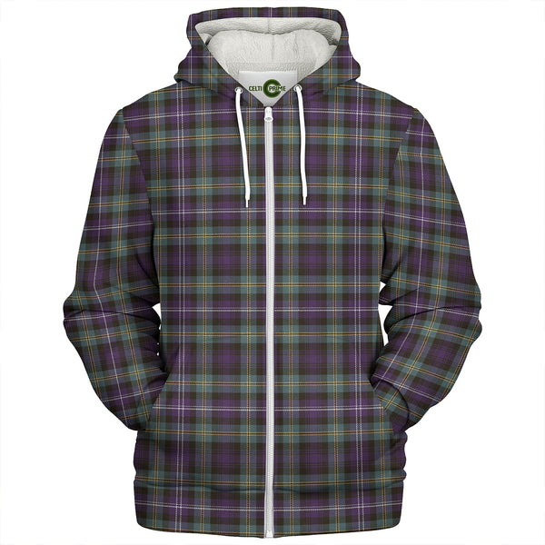 Dyce Weathered Clan Badge Tartan Sherpa Hoodie