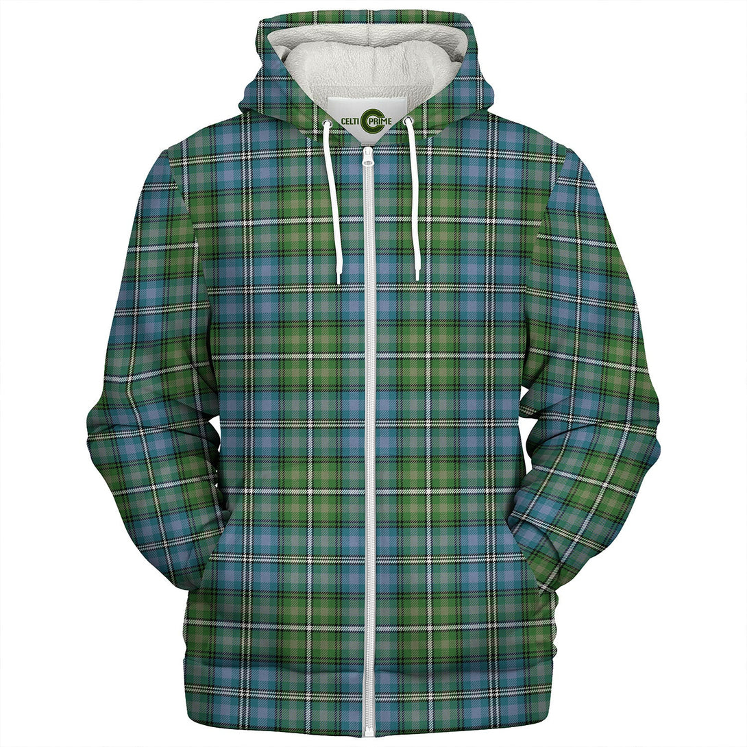 Dyer Ancient Tartan Sherpa Hoodie