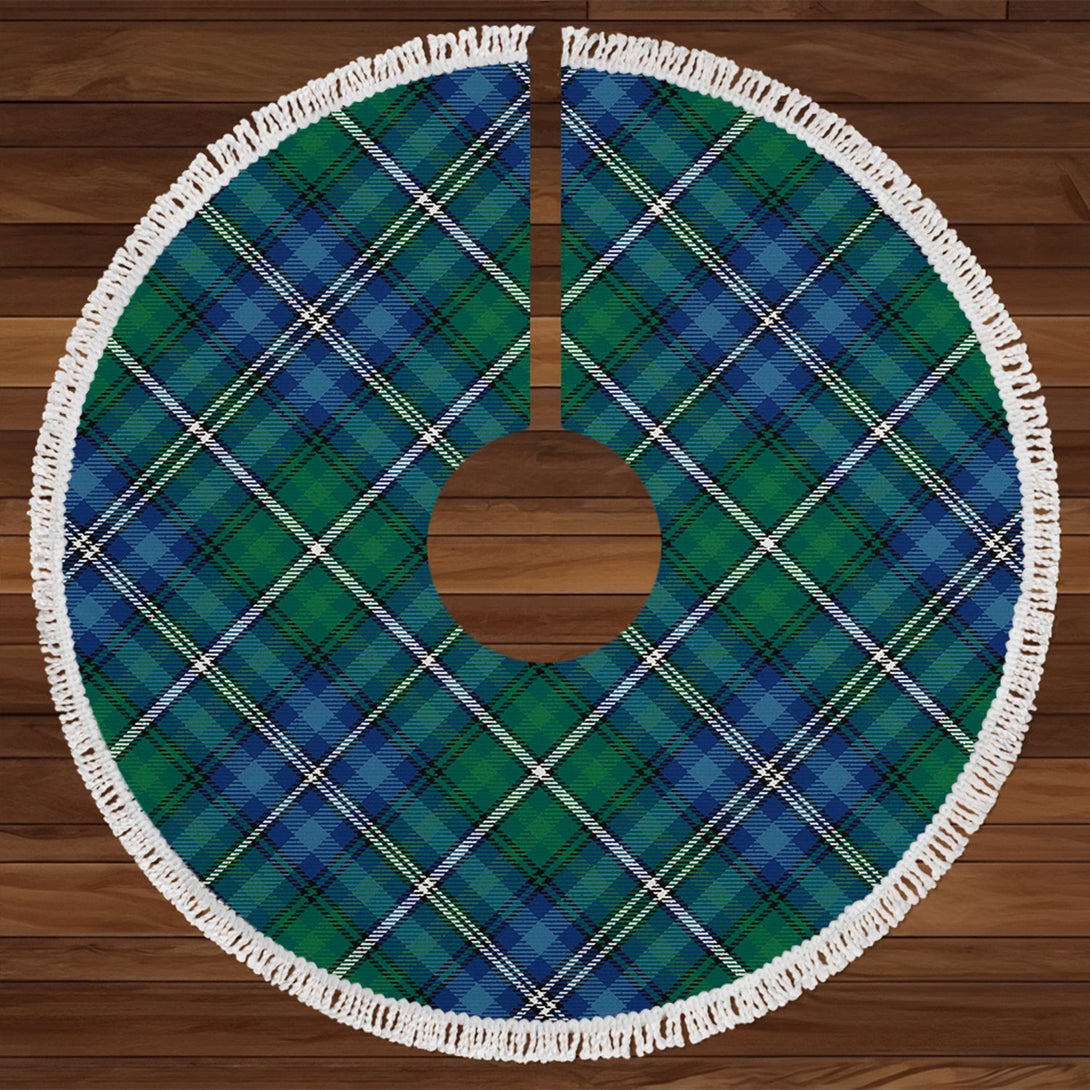 Dyer Modern Tartan Christmas Tree Skirt