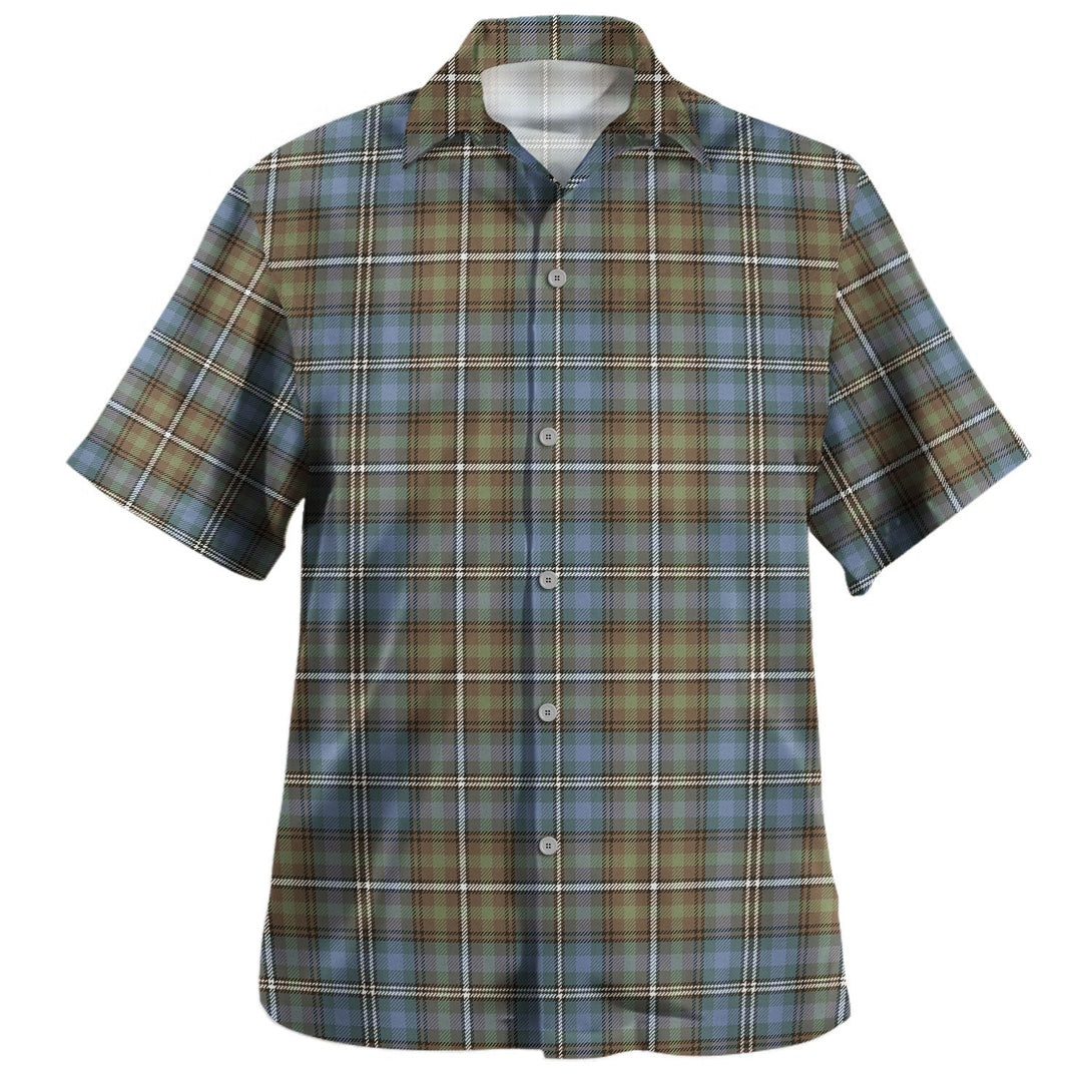 Dyer Weathered Tartan Hawaiian Shirt