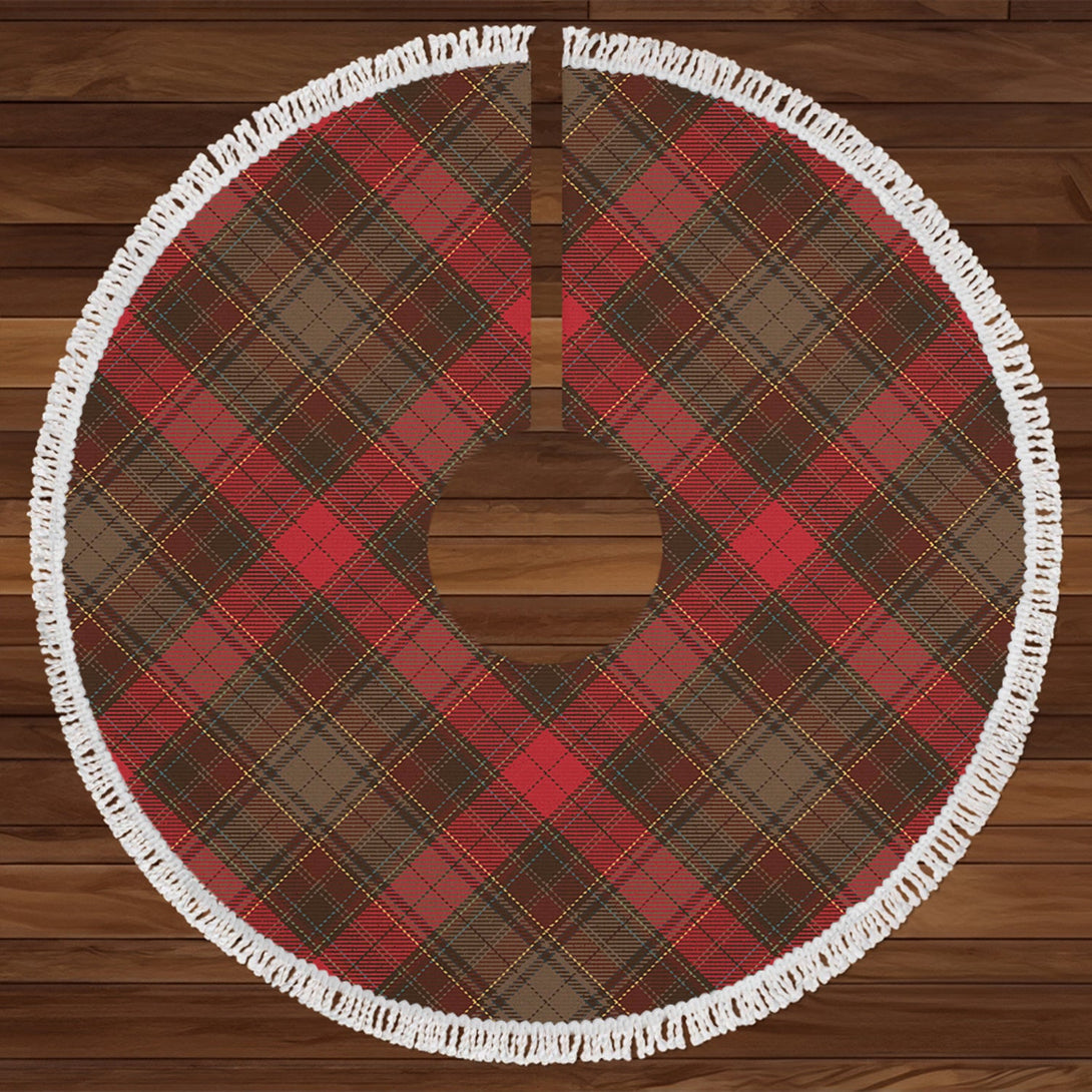 Ebronen Weathered Tartan Christmas Tree Skirt