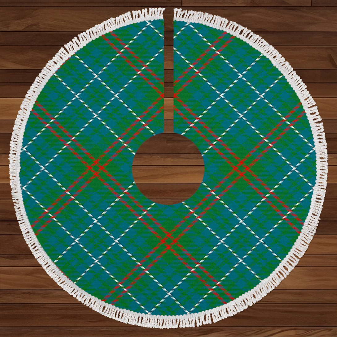 Edmonstone Ancient Clan Badge Tartan Christmas Tree Skirt