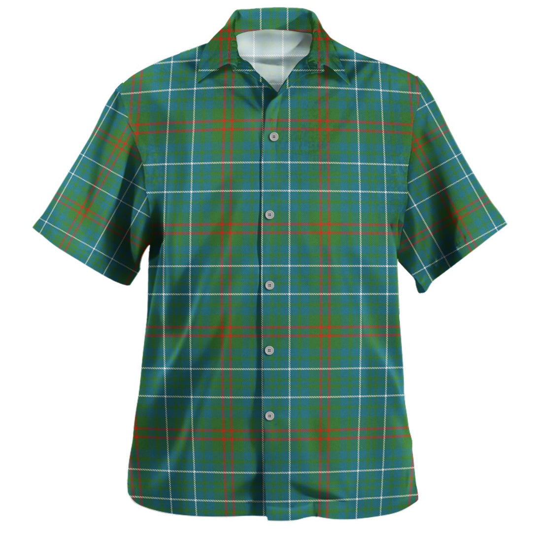 Edmonstone Ancient Clan Badge Tartan Hawaiian Shirt