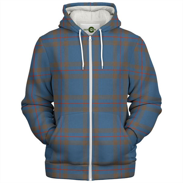 Elliot (Ellot) (Clans Originaux) Ancient Tartan Sherpa Hoodie