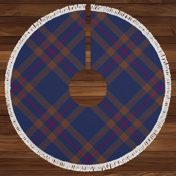 Elliot (Ellot) (Clans Originaux) Modern Tartan Christmas Tree Skirt