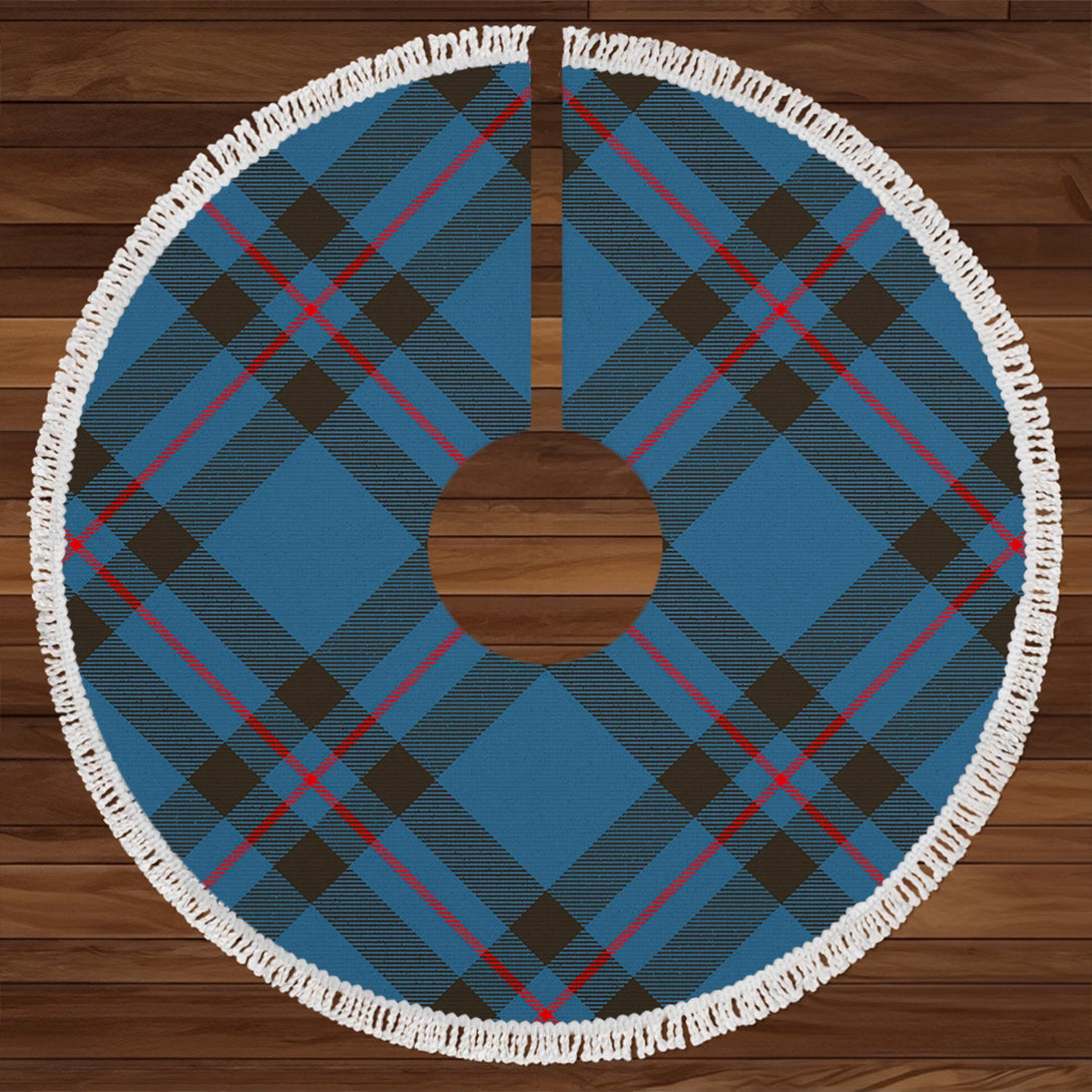 Elliot (Ellot) Modern Clan Badge Tartan Christmas Tree Skirt