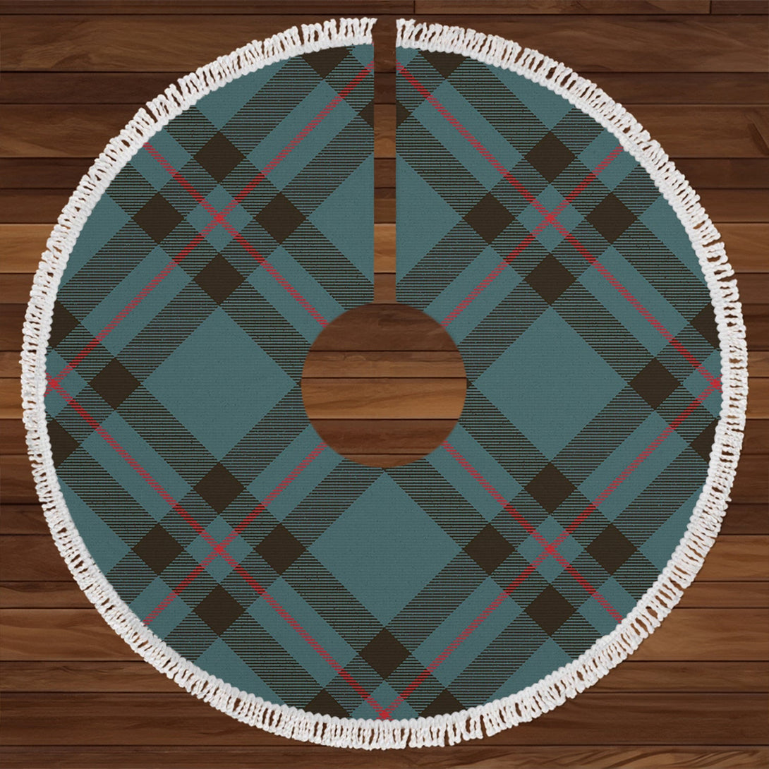 Elliot (Ellot) Weathered Clan Badge Tartan Christmas Tree Skirt