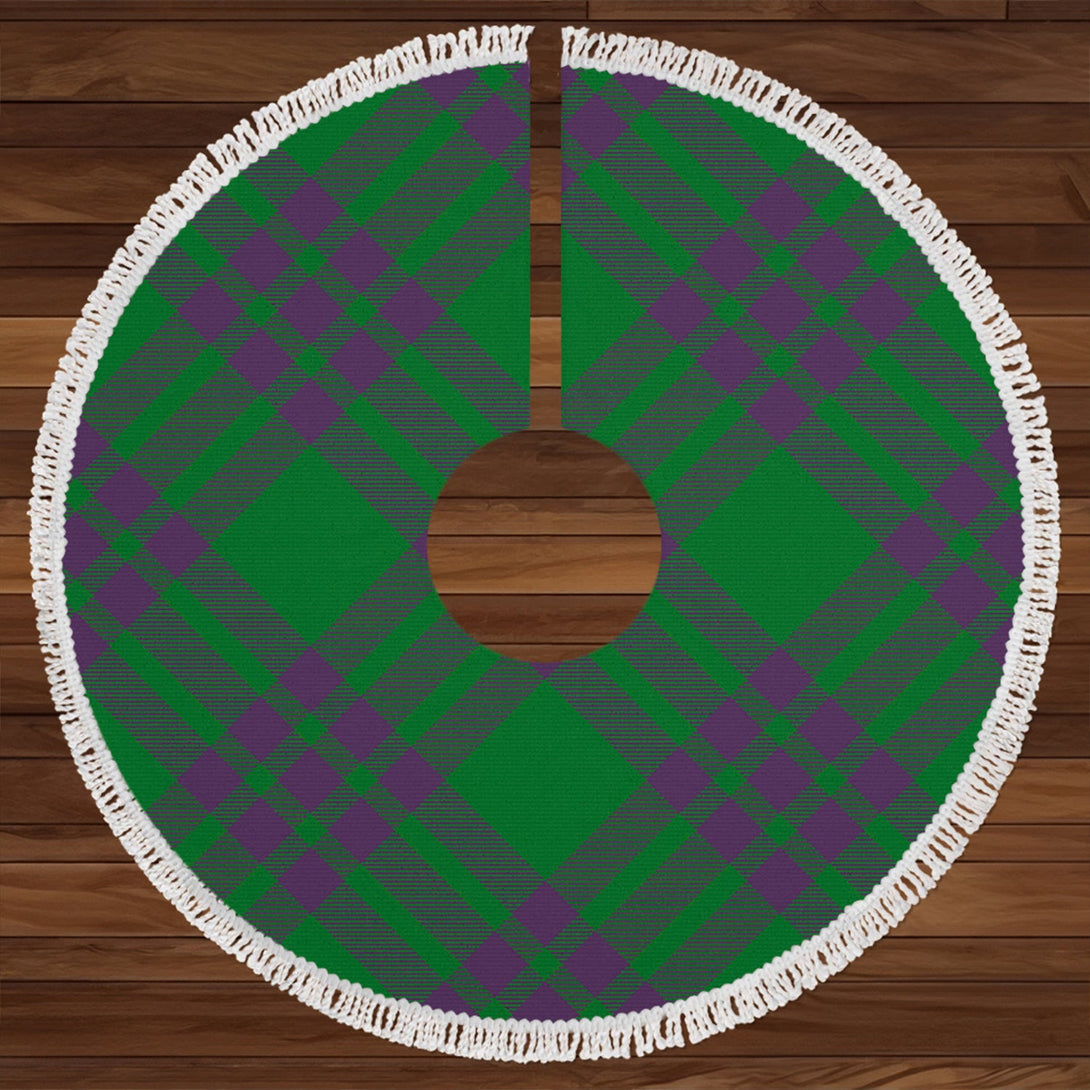 Elphinstone Ancient Clan Badge Tartan Christmas Tree Skirt